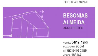 CHARLA OBRA CONSTRUIDA BESONIAS | ALMEIDA | ARQ